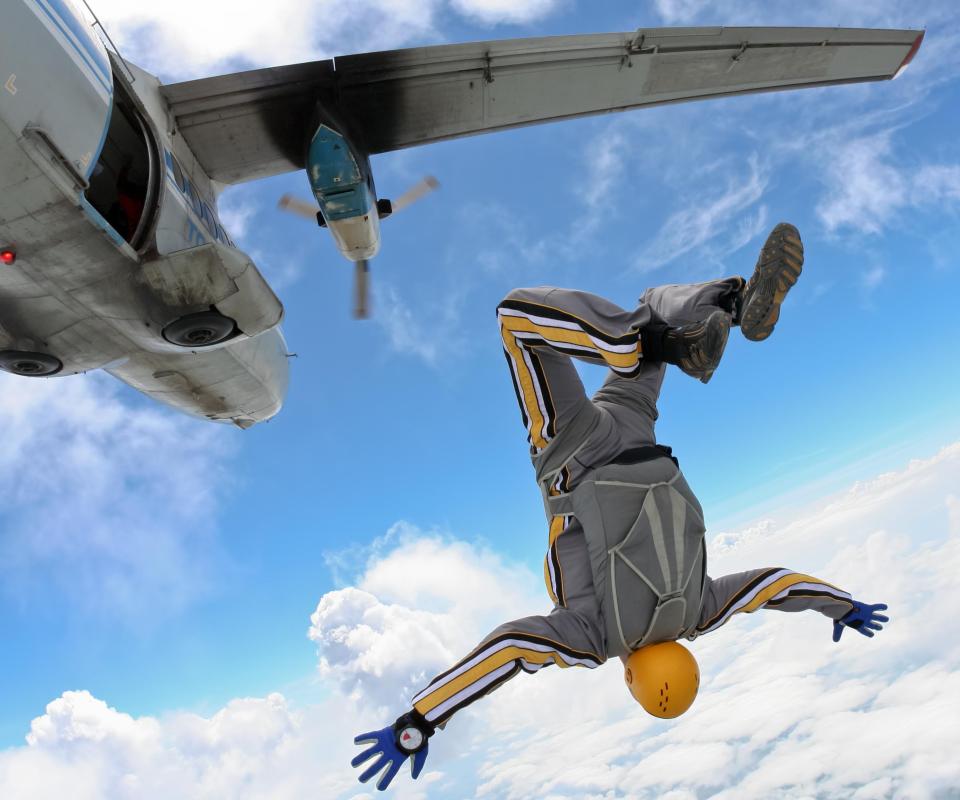 Dangerous activities, such as skydiving, can cause a surge of adrenaline.