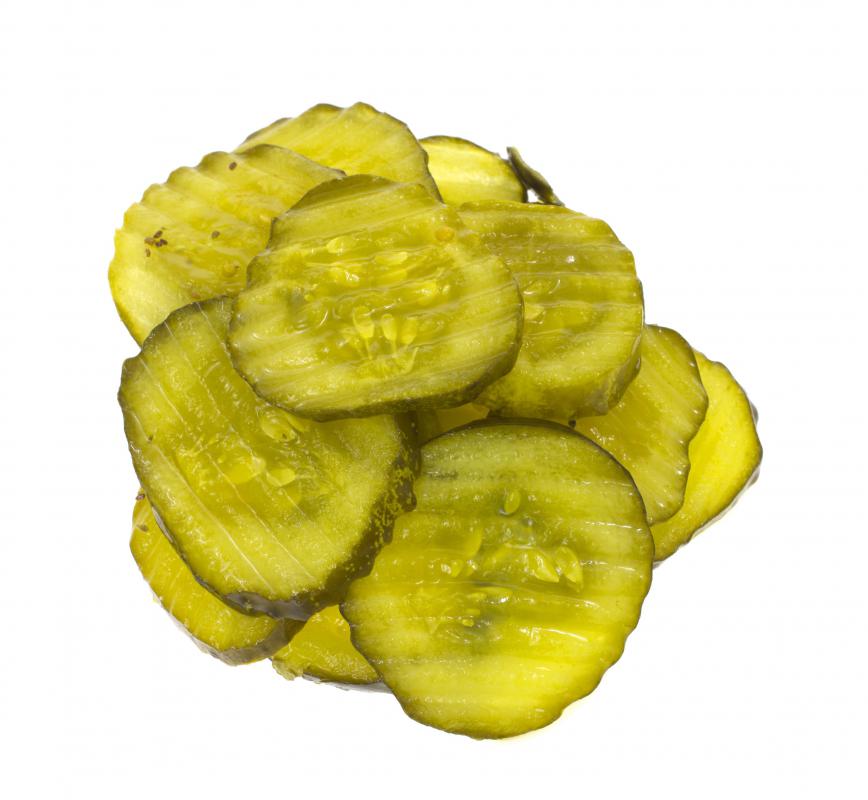 Sweet bread and butter pickles are a common craving for pregnant women.