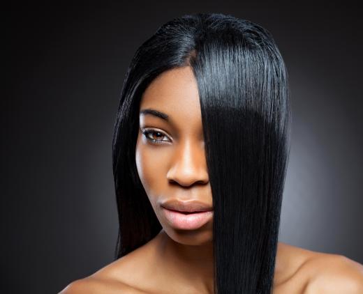 The overall straightness or curliness of a person’s hair is determined by hair follicles are attached to sebaceous glands.