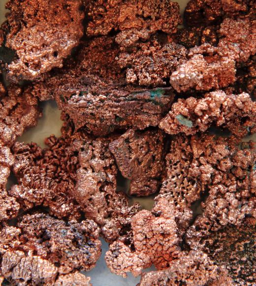 Cuprum metallicum, which is found in rocks across the globe, is easily mined.