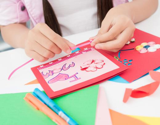 Completing various art projects may help a child perfect her or his motor skills.
