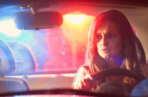 During a traffic violation, a driver may have to submit to a nystagmus test.