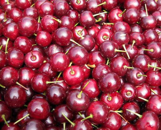 There are many health benefits to eating fresh cherries daily because of their levels of antioxidants, vitamins and minerals.