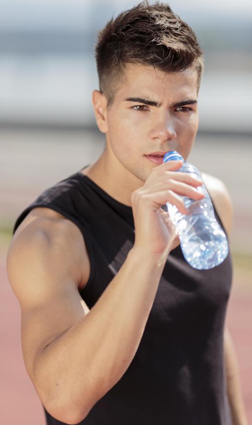 It's important for athletes to stay hydrated during athletic competitions.