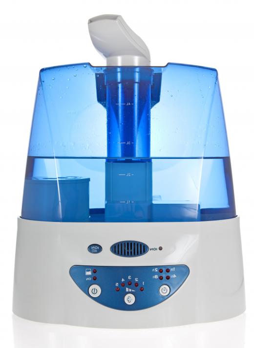 Using a home humidifier can help ease a dry cough.