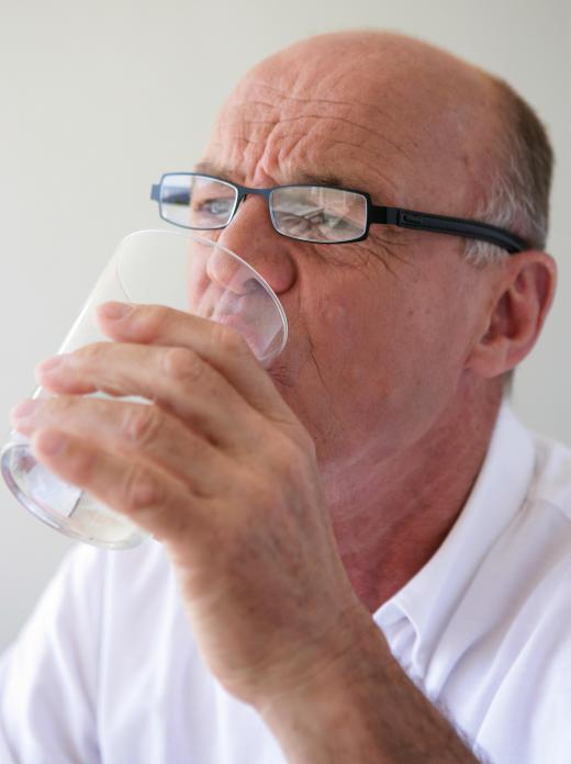 Patients may be instructed to drink plenty of water prior to undergoing a colon cleanse.