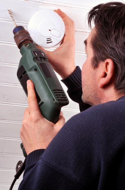Smoke detectors emit radiation.