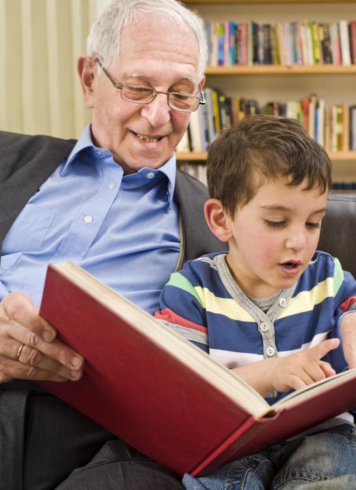 Nursing homes may have activities for seniors to do with their grandchildren.