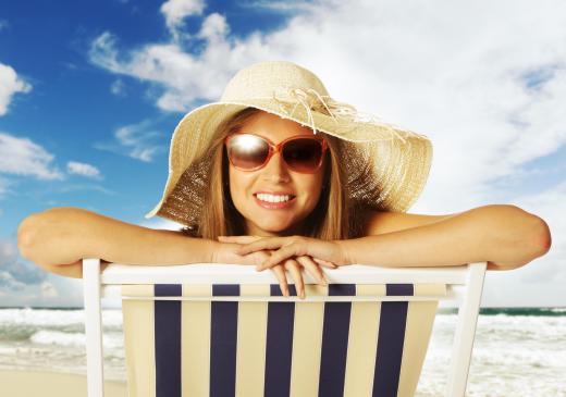 A pinguecula, a common type of eye lesion, may appear on people who experience excessive sun exposure.