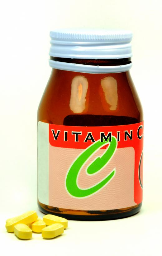 Vitamin C is one of the most common supplements.