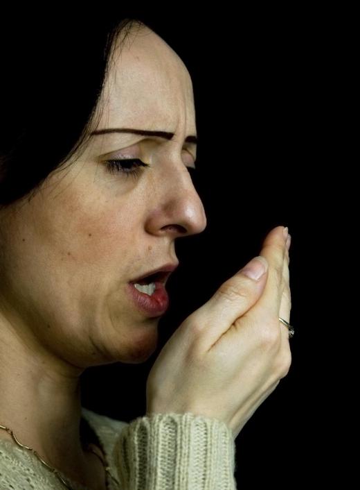 Copper poisoning may cause harsh coughing.
