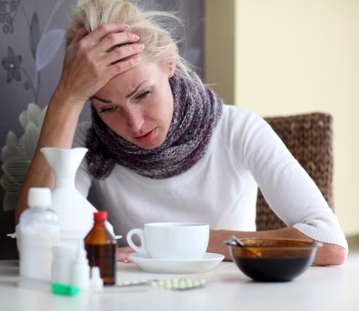 Some people use oil of oregano or other natural remedies to alleviate flu symptoms.