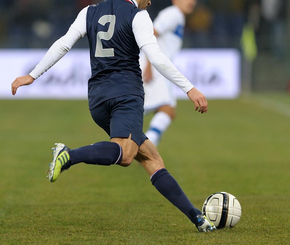 Soccer players may experience turf toe.