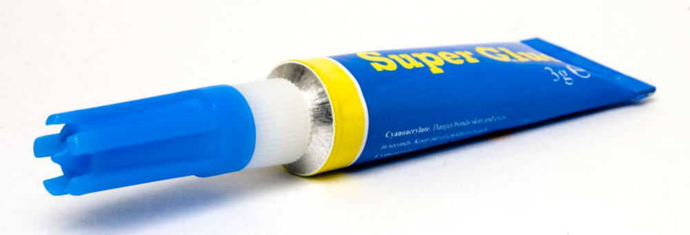 Superglue can be used to hold a split toenail together, but it may cause skin irritation.