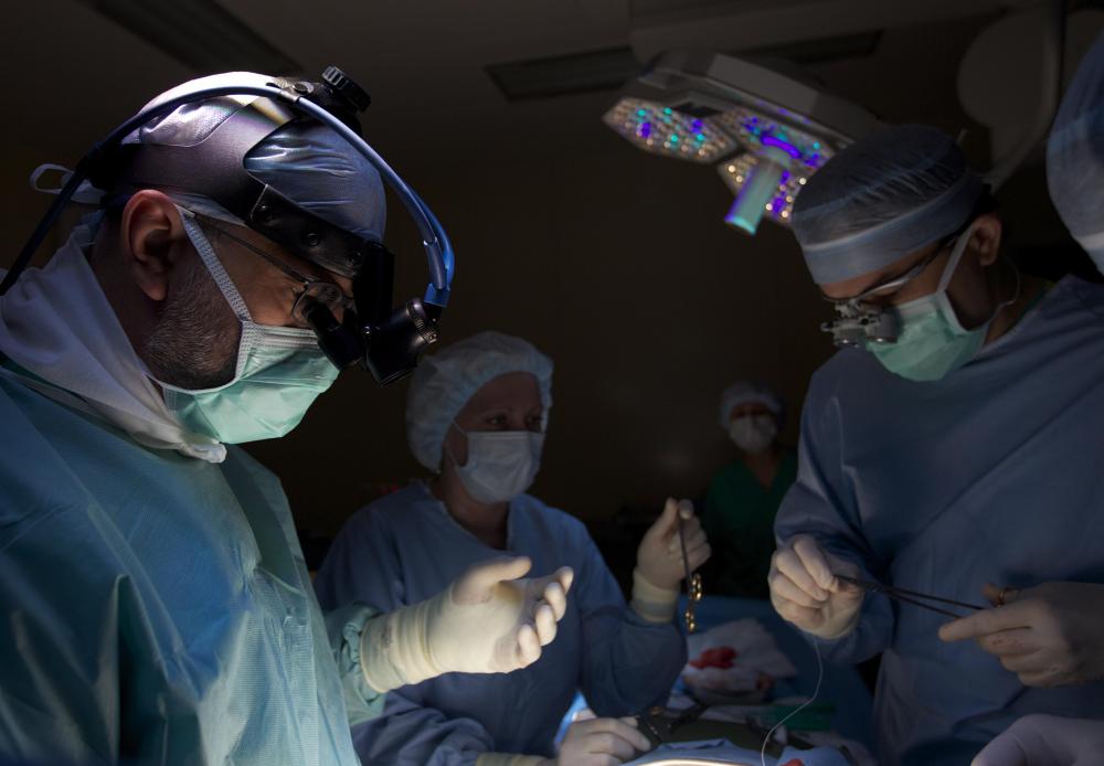 Surgery may be required to treat a complex ulnar fracture.
