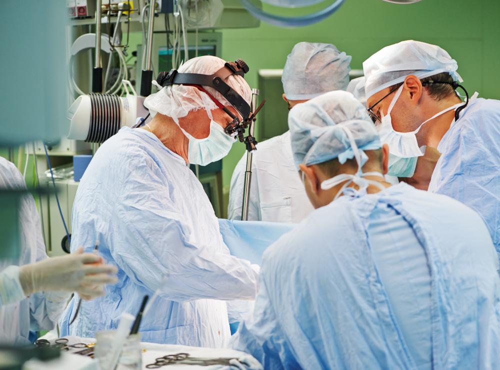 Quadruple bypass surgery often takes one to three hours.