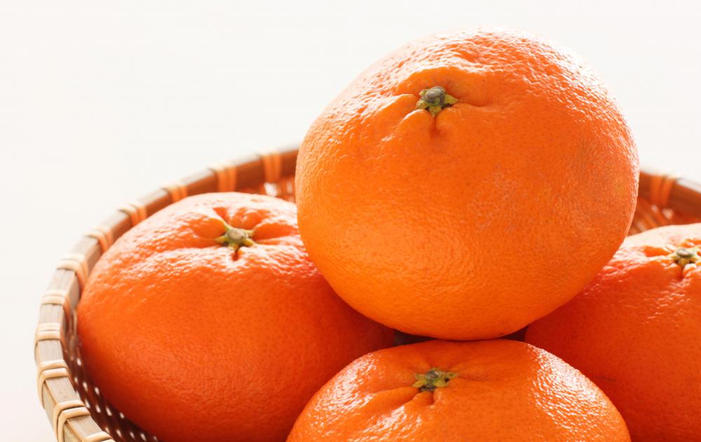 Citrus fruits are a source of vitamin P.