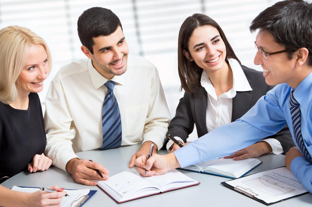 A functioning work team.