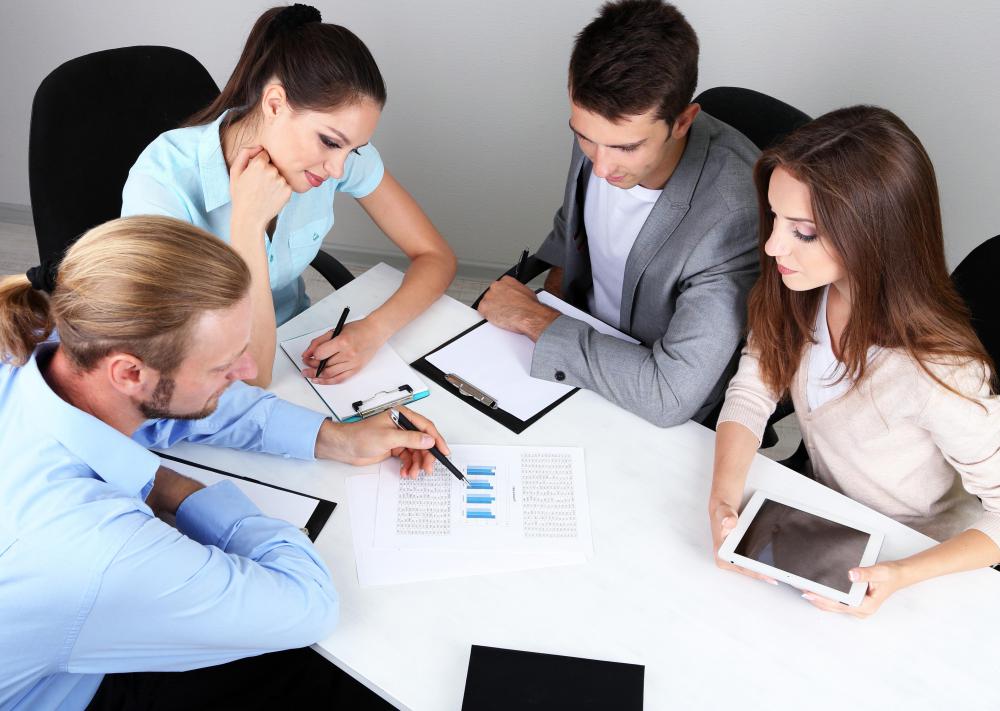 Teamwork is often part of a business's value system.