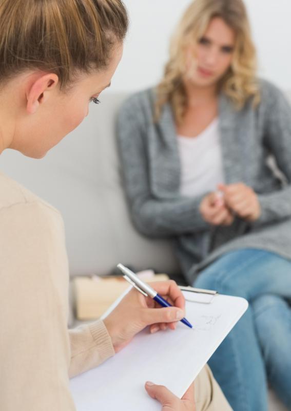 A psychiatrist may perform a mental health assessment to determine the best course of therapy for a patient.