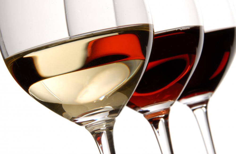 Proanthocyanidins are found in red and white wines.