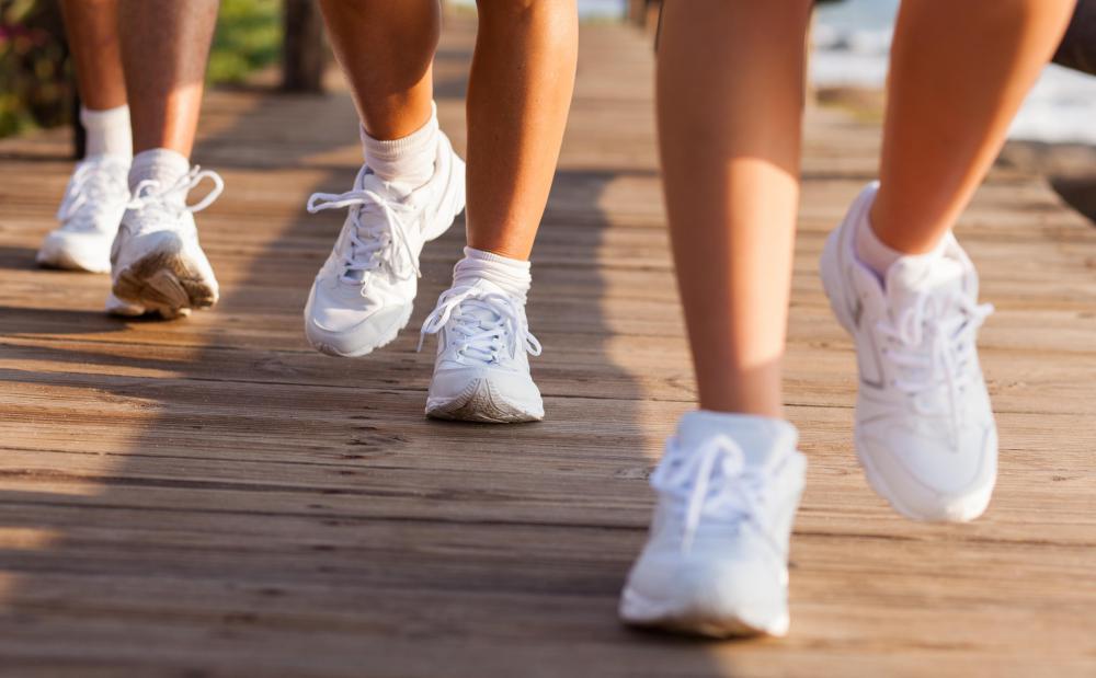 Fast walking can help build coordination and stamina.