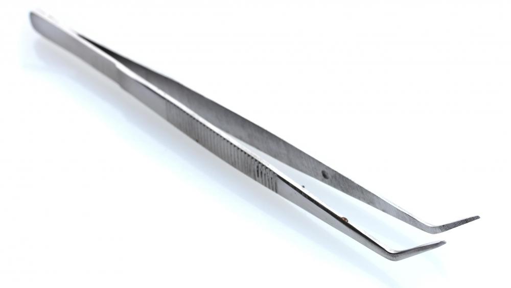 Ingrown hairs can be removed with sterilized tweezers.