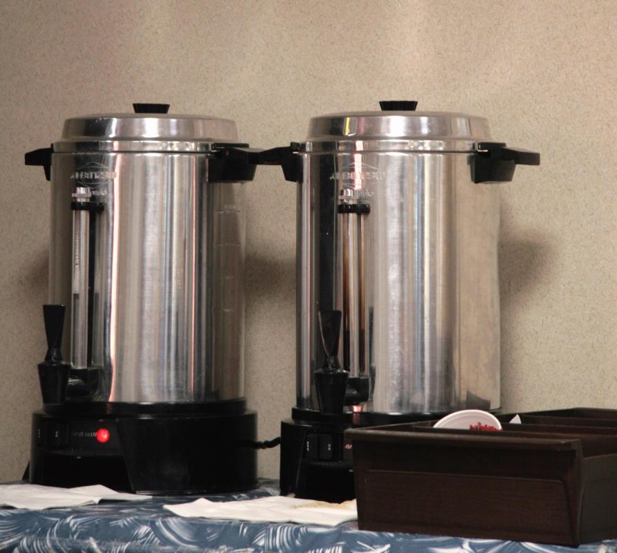 A continental breakfast typically includes coffee.
