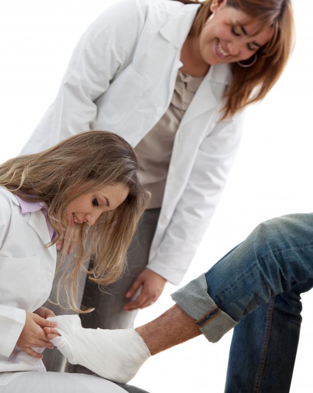 Any suspected bone break requires immediate medical attention.