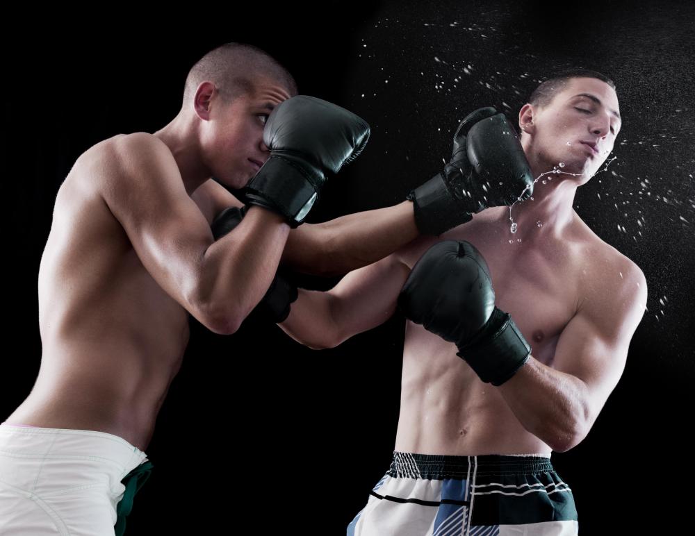 Boxing matches require months of training.