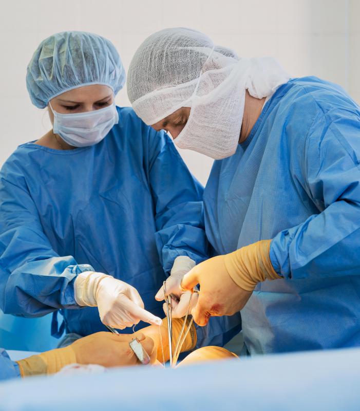 Surgical trauma can also cause a dilated bile duct.