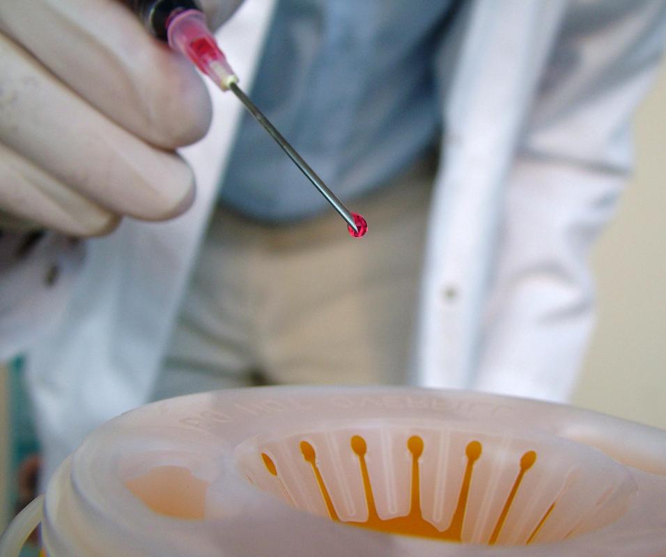 Diabetics who rely on insulin syringes often have sharps containers in their home to collect pharmaceutical waste.