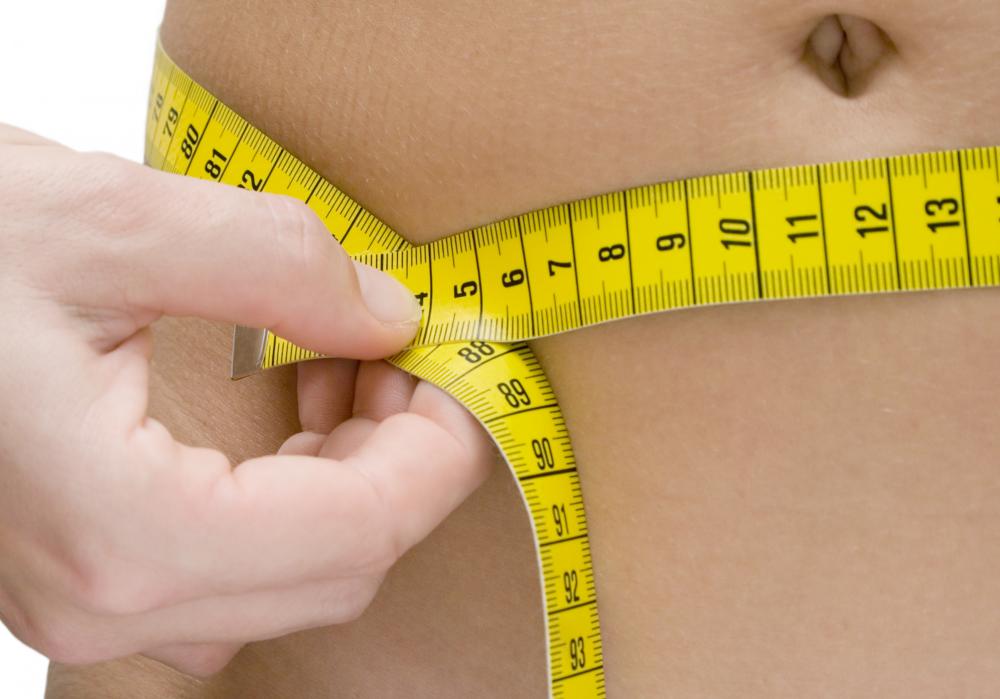 Anthropometric measurements include bodily circumference at the waist.
