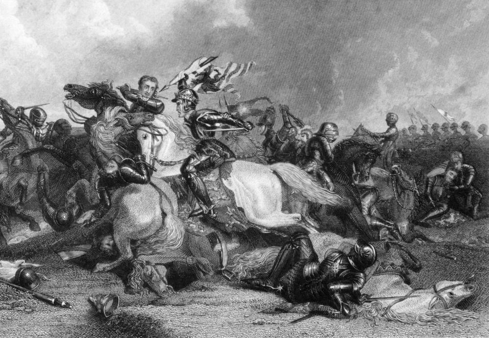 The end of the War of the Roses in England saw the first epidemic of sweating sickness.