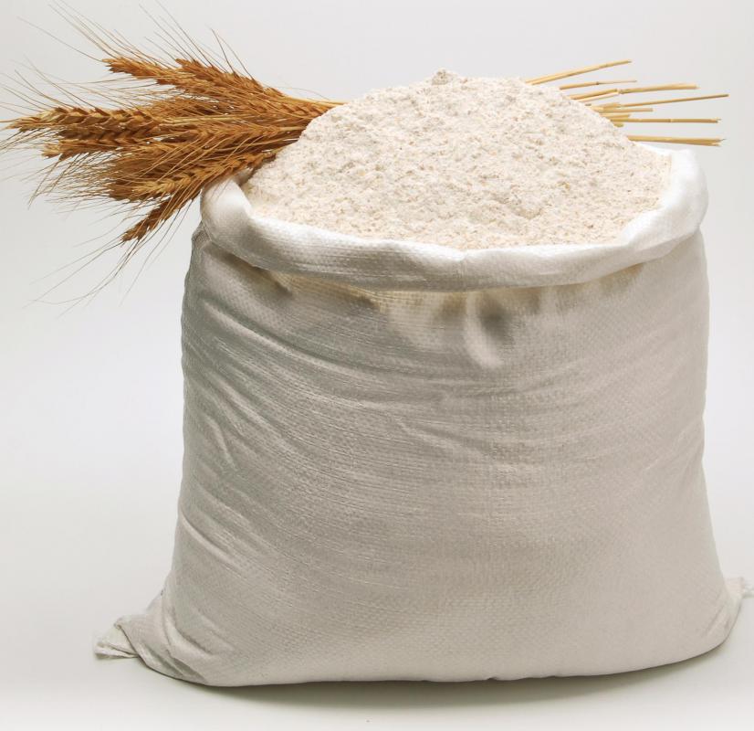 The gluten found in wheat flour is an enzyme that enhances the texture of the bread.