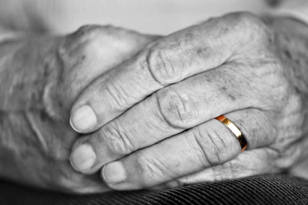 White fingernails may be a sign of poor circulation.
