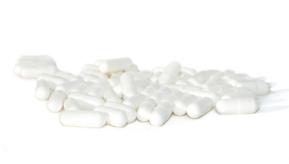 Probiotic capsules.