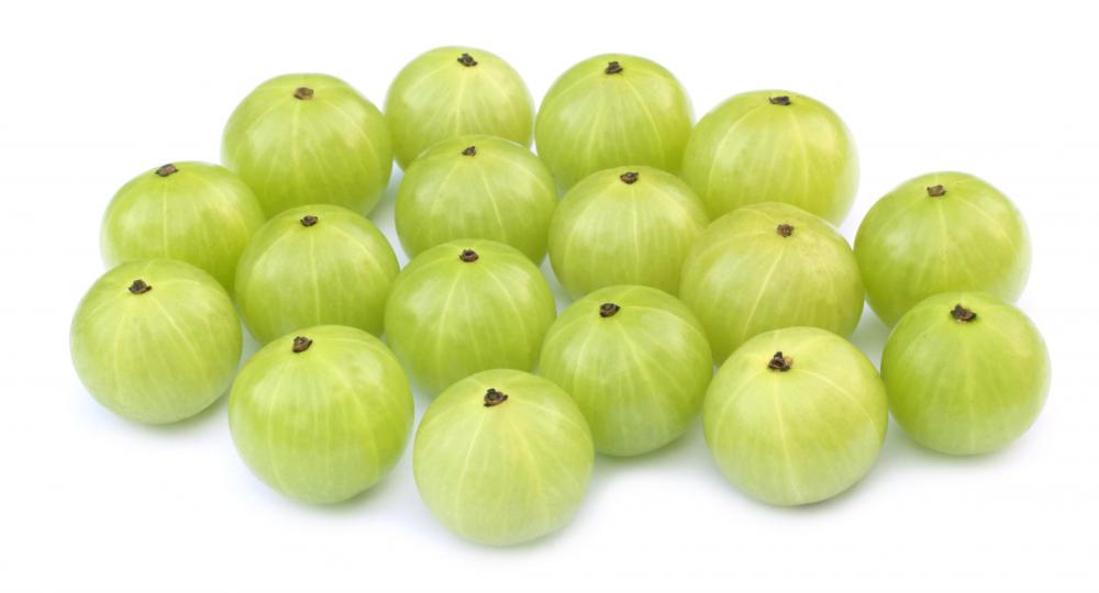 Gooseberries, the main ingredient in amla extract.