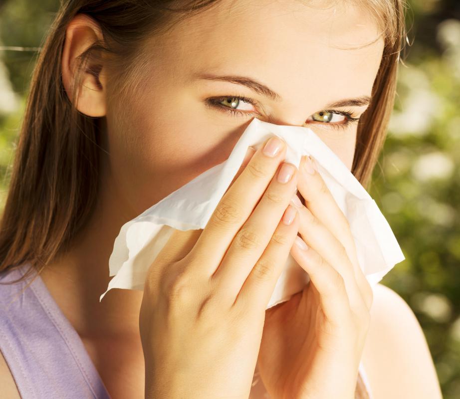 Allergies may cause ear swelling.