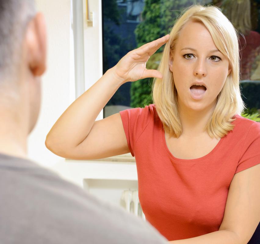 Sign language is a form of augmentative communication.