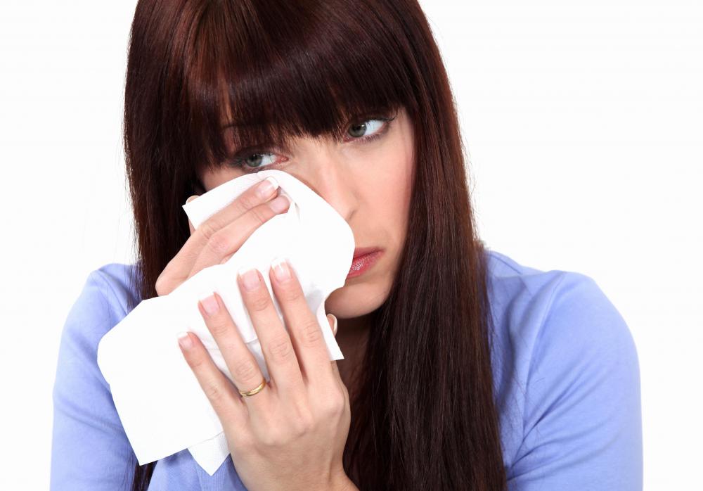 Formaldehyde exposure may cause eye irritation.