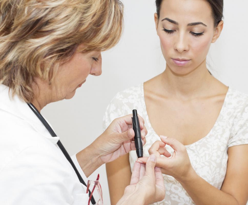 Infants who are born to women with diabetes may be at a higher risk for having underdeveloped lungs.