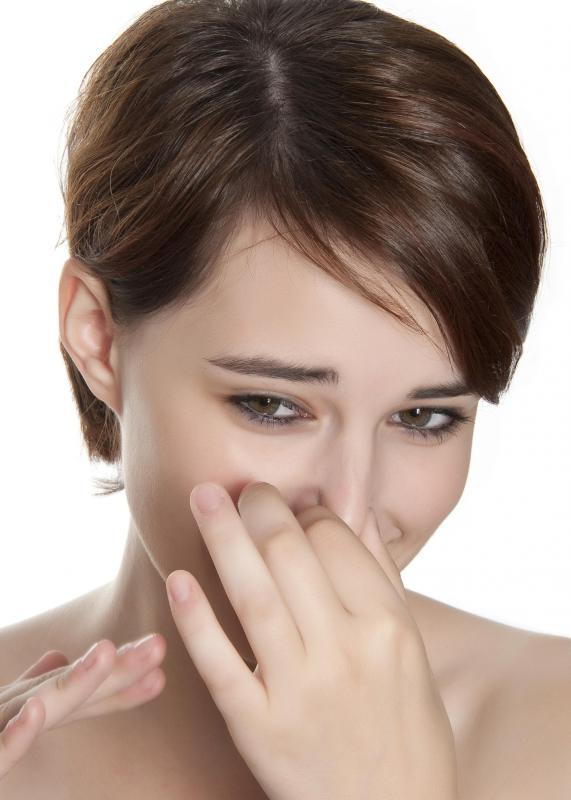 An unpleasant odor may occur as a result of an external yeast infection.