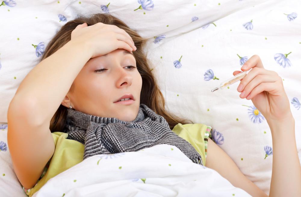 Viral fevers can cause a high monocyte count.