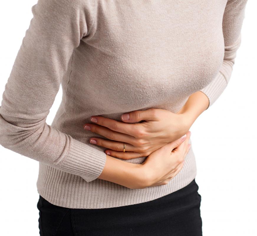 Symptoms of an improperly working colon may include abdominal pain.