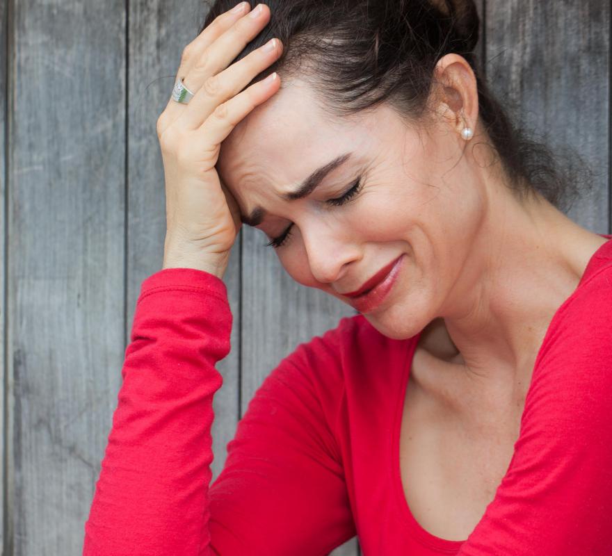 Crying during a massage signals a significant emotional release.