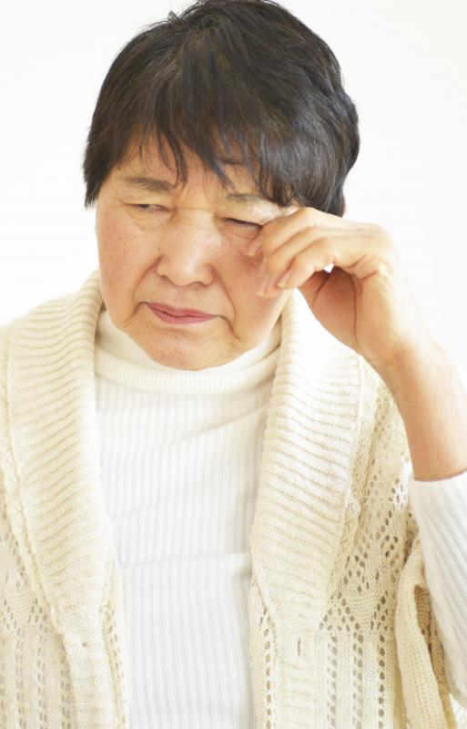 Watery eyes may be a serious sign of an ibuprofen allergy that requires immediate medical attention.
