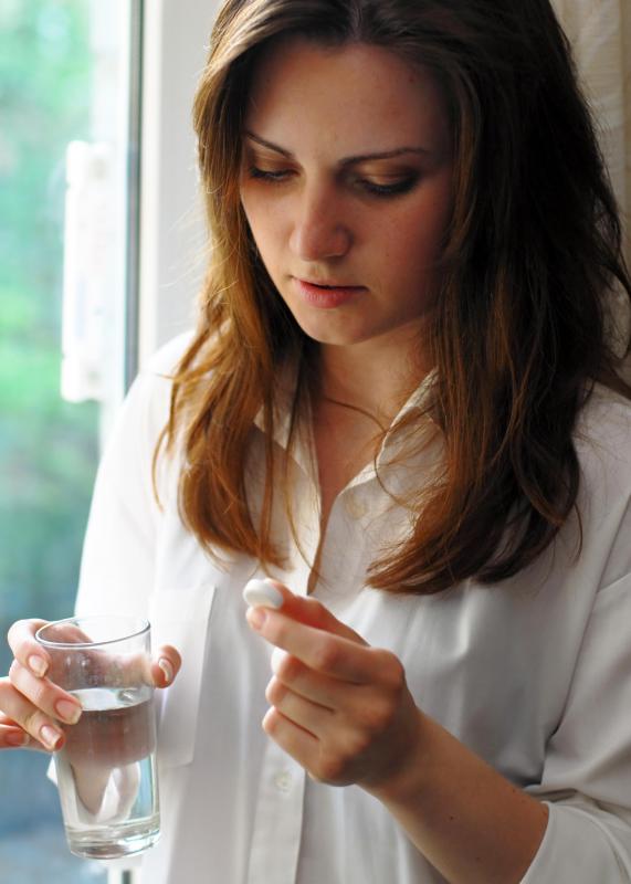 Myricetin in pill form should be taken with water.