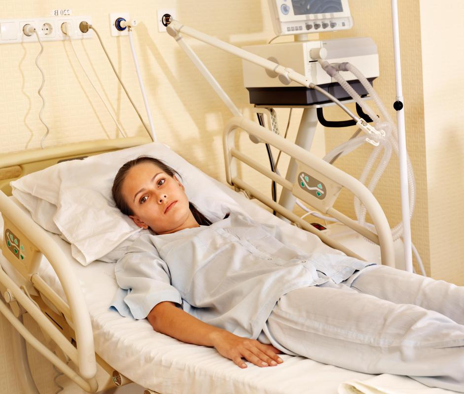 Women may require hospitalization for a few days following a vaginal hysterectomy.