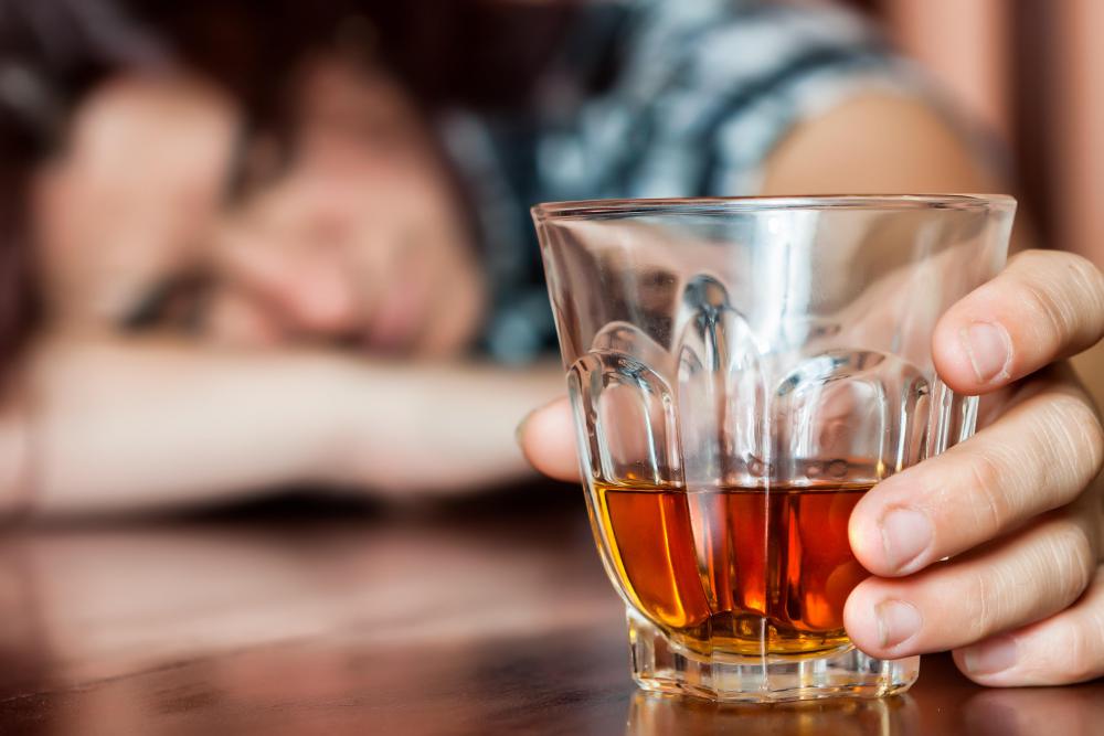 Alcohol is often used to self-medicate.